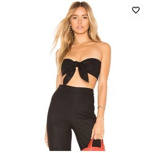 Majorelle: delaney top in black